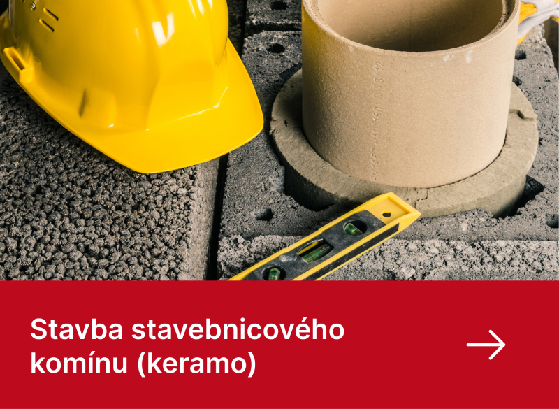 stavba stavebnicového komínu